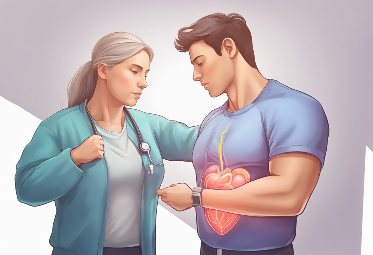 Epinephrine stimulates heart, causing increased heart rate and contraction strength. Blood vessels constrict, raising blood pressure. Sweat glands activate