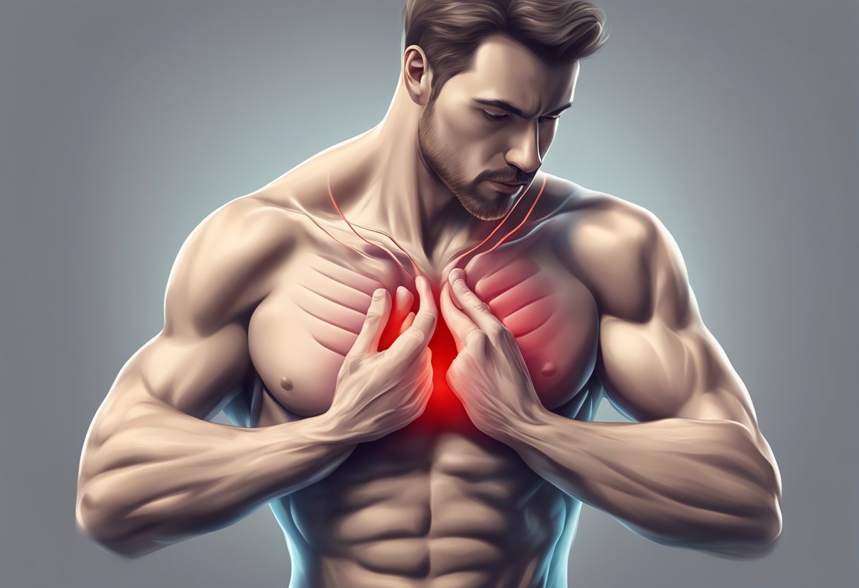 The heavy heartbeat pounds against the chest, pulsing with intensity