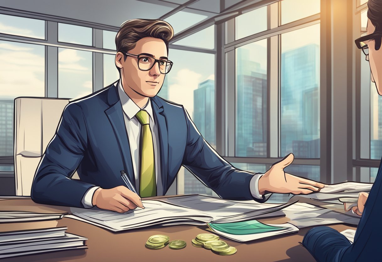 A lawyer advises a licensed money lender on frequently asked questions