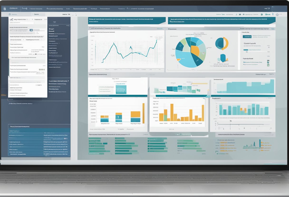 The journal of nuclear cardiology's impact factor is displayed prominently on a computer screen, with graphs and charts showing its influence in the field