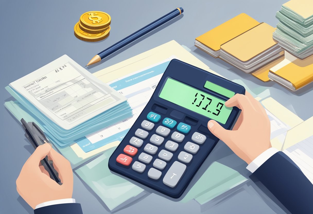 A licensed money lender in Singapore calculates loan interest based on legal regulations. Illustrate a calculator with loan amount, interest rate, and repayment period