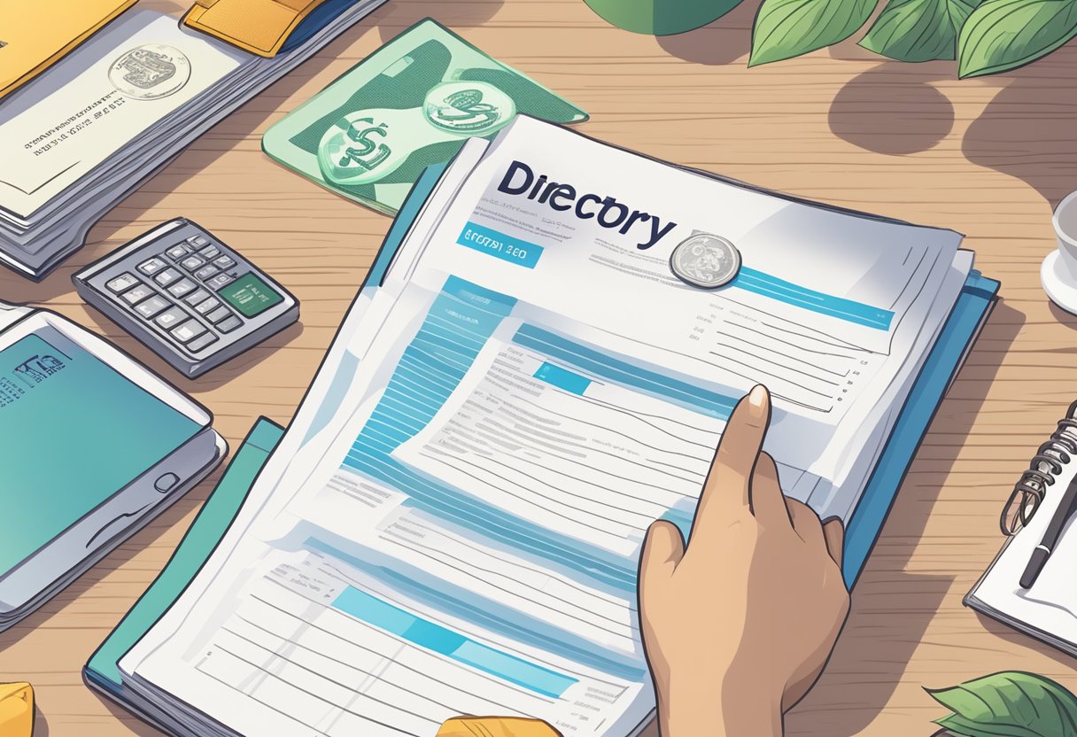 A directory of licensed money lenders in Singapore with a list of frequently asked questions displayed prominently