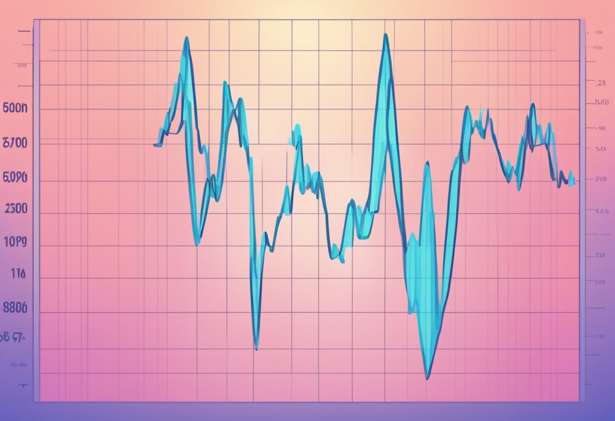 A digital monitor displays a graph of a baby's heart rate during labor, with a line fluctuating up and down
