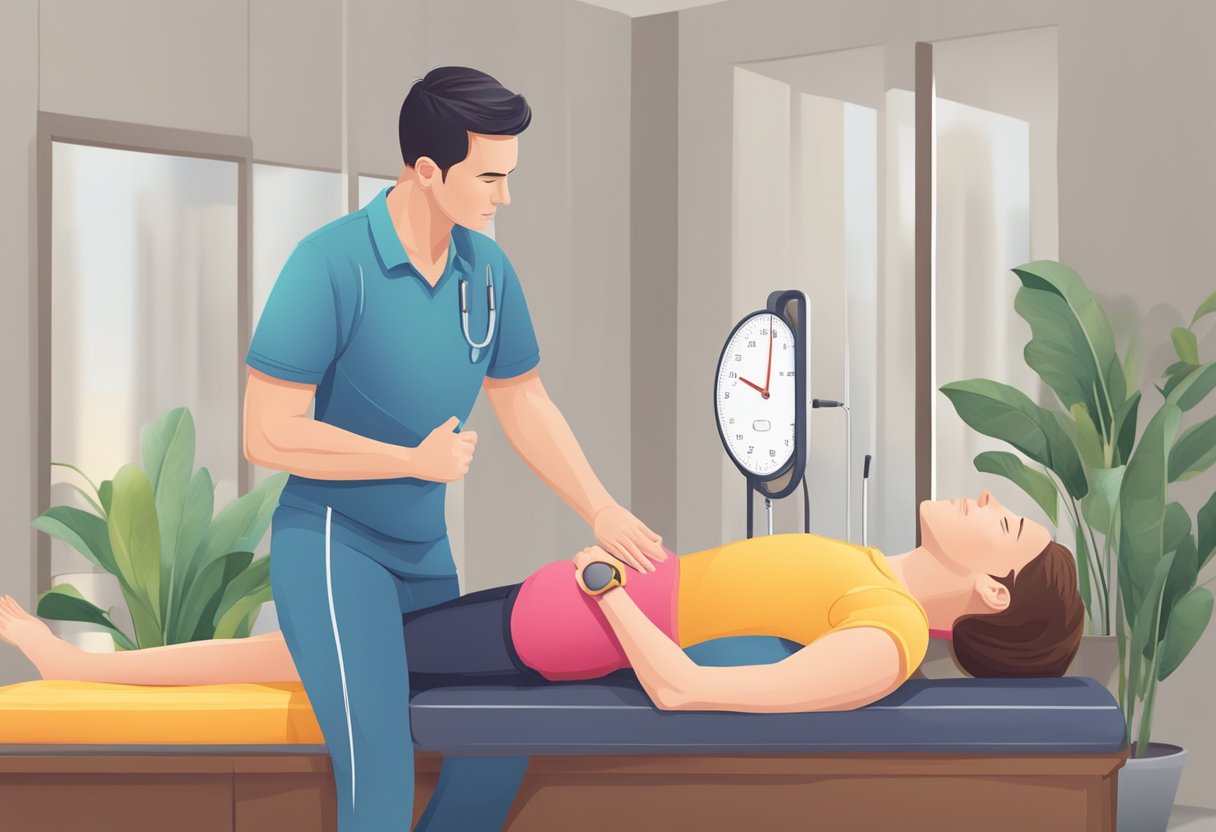 A person's heart rate rises after a chiropractic adjustment