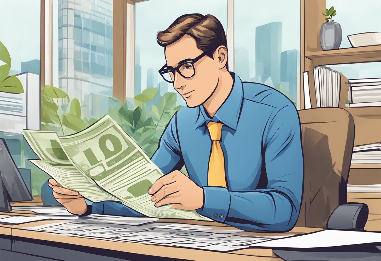 A licensed money lender reviewing credit bureau reports for frequently asked questions