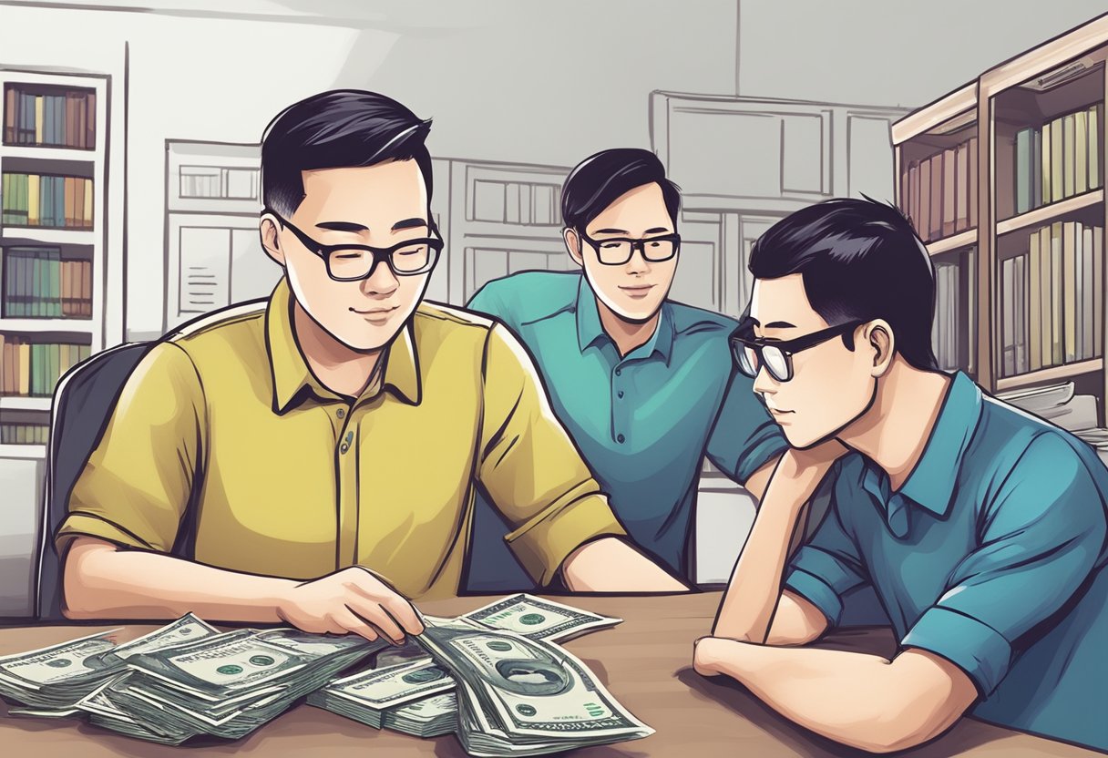 People borrowing from money lenders in Singapore