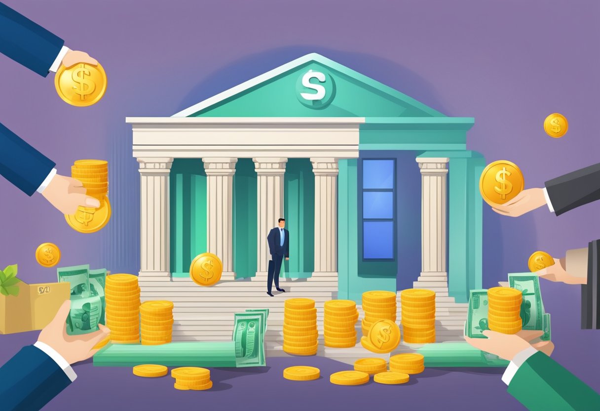 A bank offers savings accounts, loans, and investment services. A money lender offers short-term loans, higher interest rates, and less stringent eligibility requirements