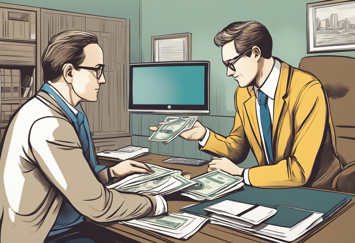 A borrower receives practical information from a licensed money lender