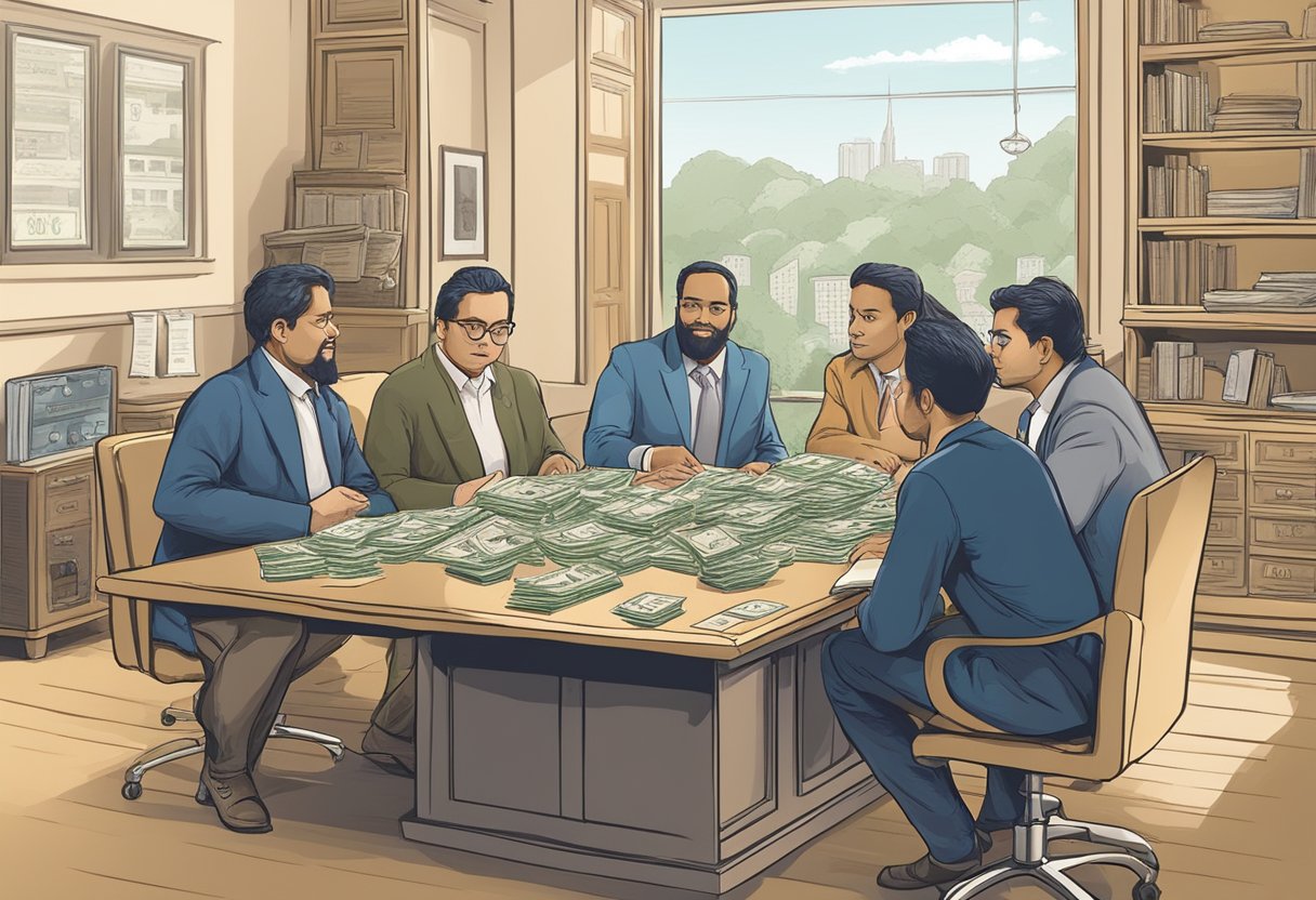 Money lenders discuss interest rates, following the Money Lenders Act. Frequently Asked Questions are displayed