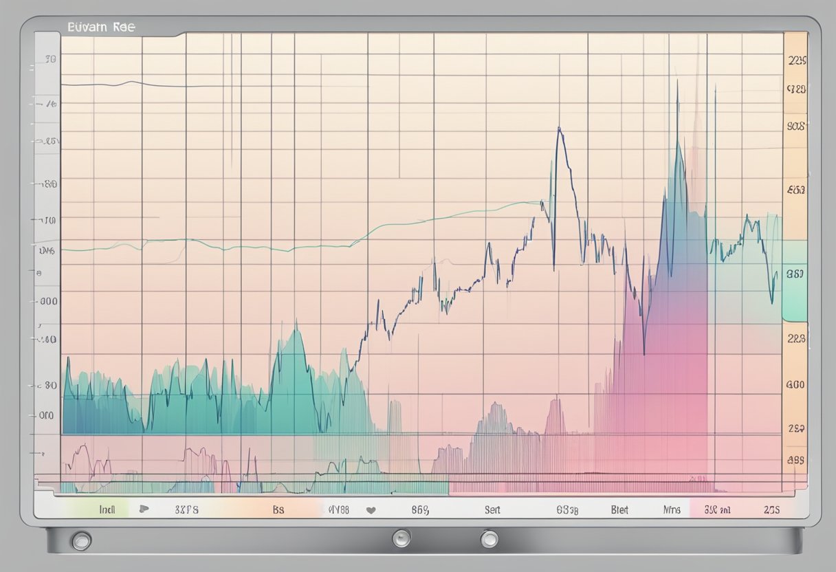 A heart rate monitor displays a steady pulse of 60-100 beats per minute, with a graph showing the fluctuations over time