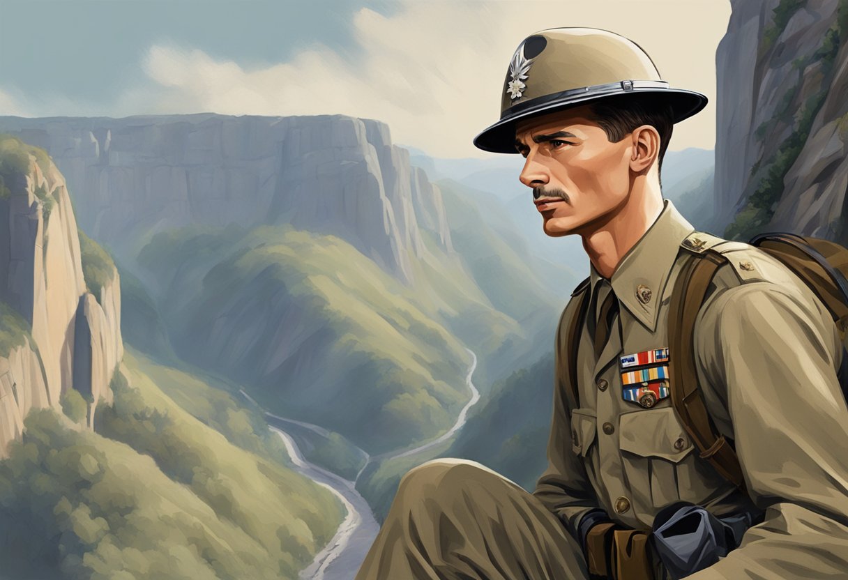 Desmond Doss's brother fell from a high cliff