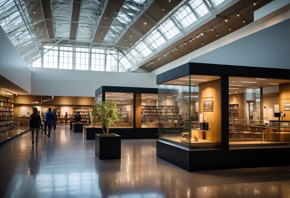 The museum's modern facilities include interactive exhibits, a research library, and event spaces. Visitors can access educational programs and guided tours
