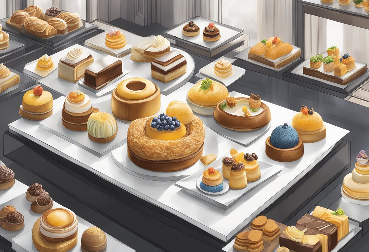 Cedric Grolet's pastry creations in a luxurious Singapore hotel showcase exquisite artistry and culinary excellence
