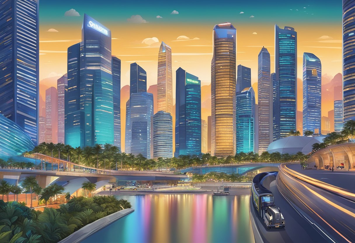 Cédric Grolet arrives in Singapore, surrounded by iconic landmarks and vibrant city lights