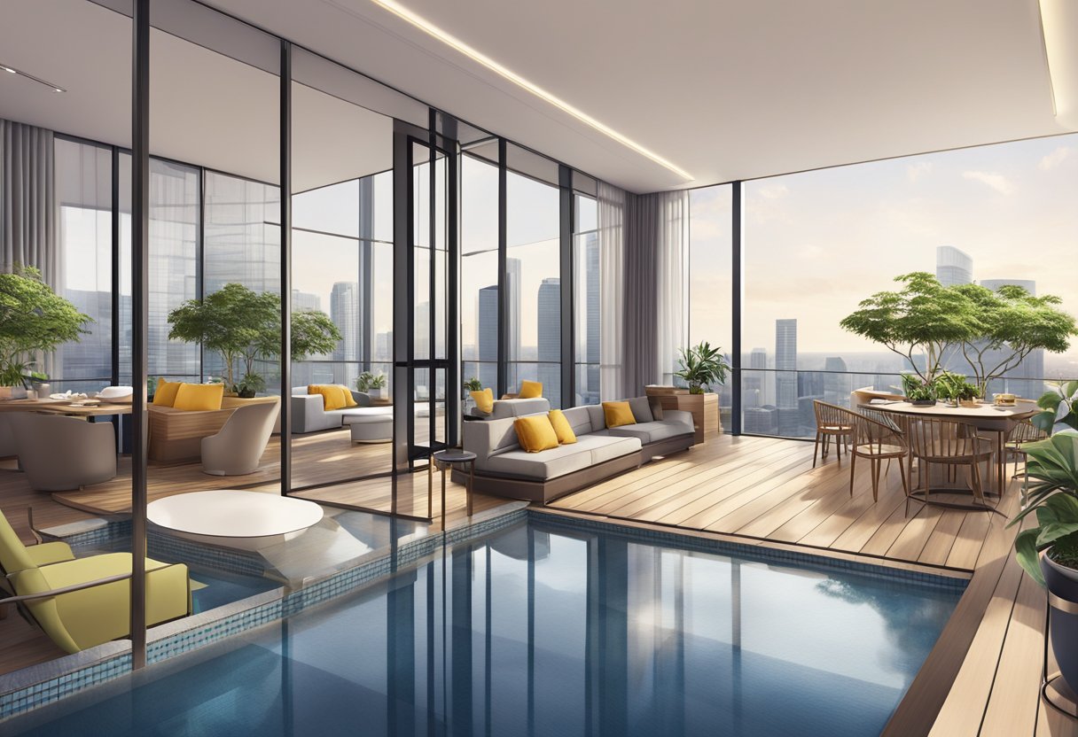 The Andaz Singapore, a concept by Hyatt, features modern accommodation and luxurious amenities, including a rooftop pool and vibrant dining options