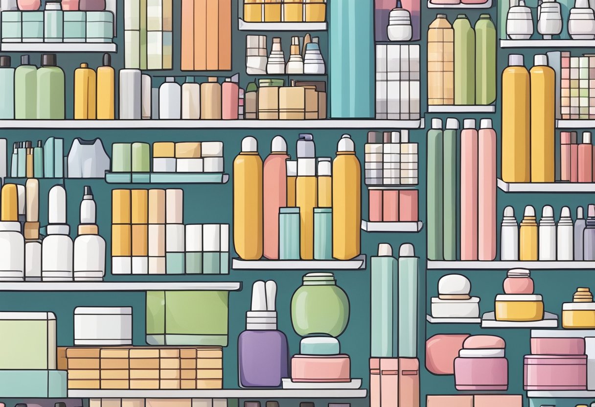 A display of colorful and neatly arranged Miniso products, with a focus on the attention to detail and high-quality craftsmanship