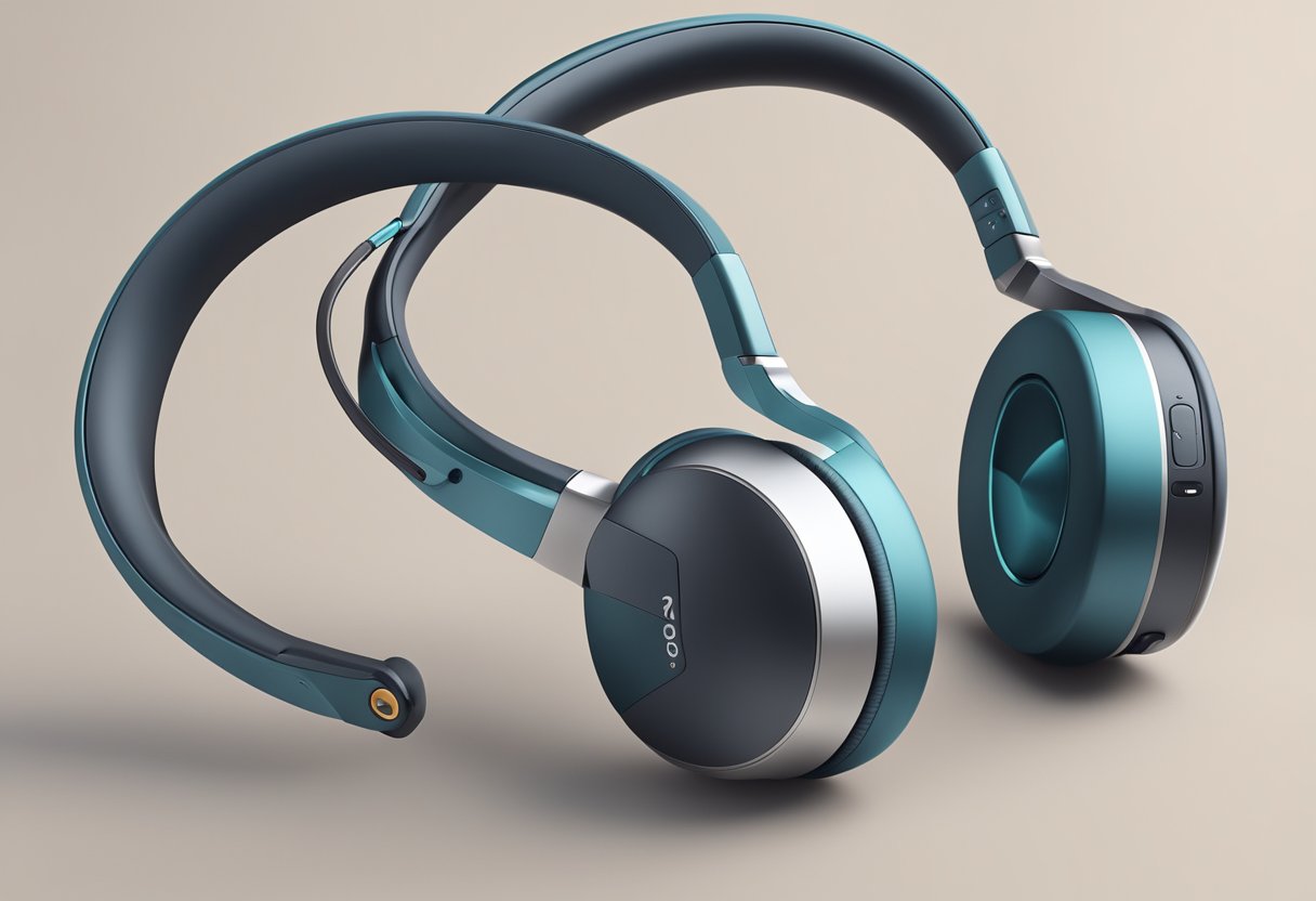 A sleek, modern user interface displays sound quality and comfort controls for the best wireless headphones of 2024