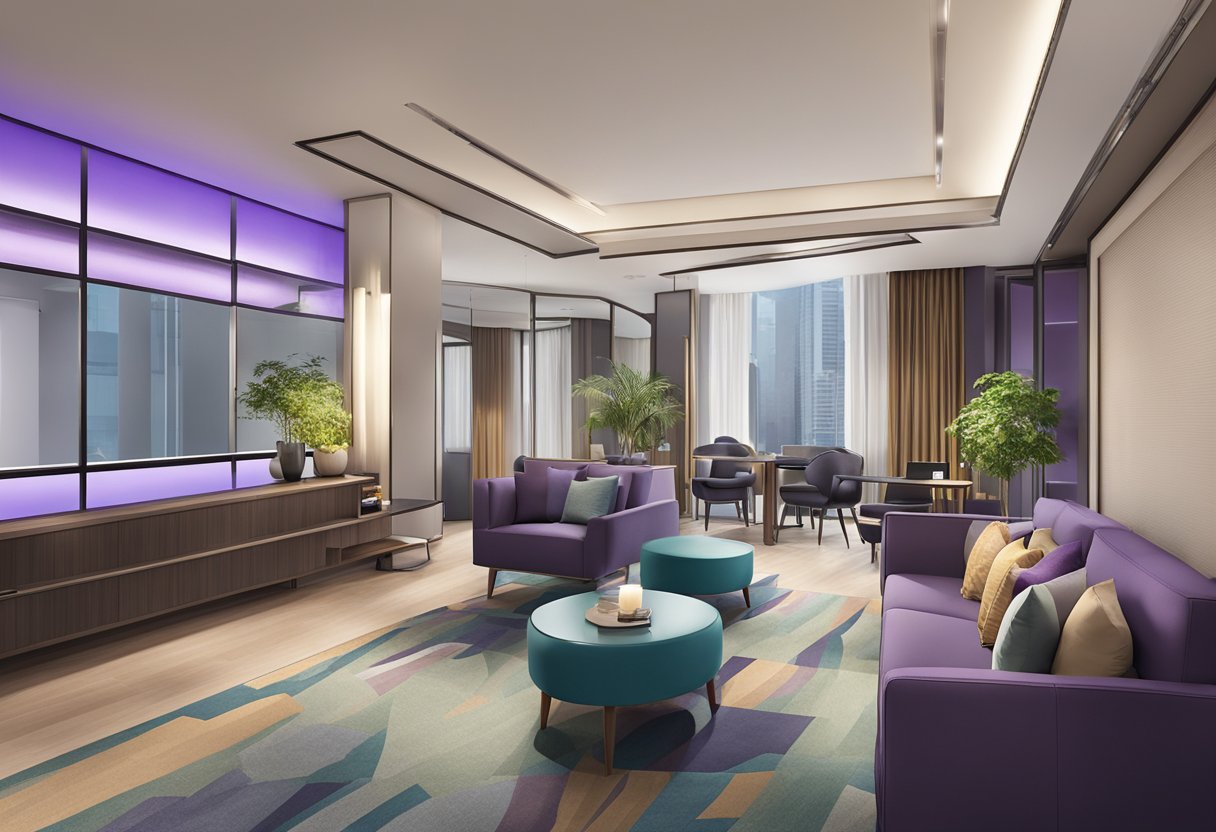 The Mercure Singapore on Stevens features modern amenities and comfortable accommodations