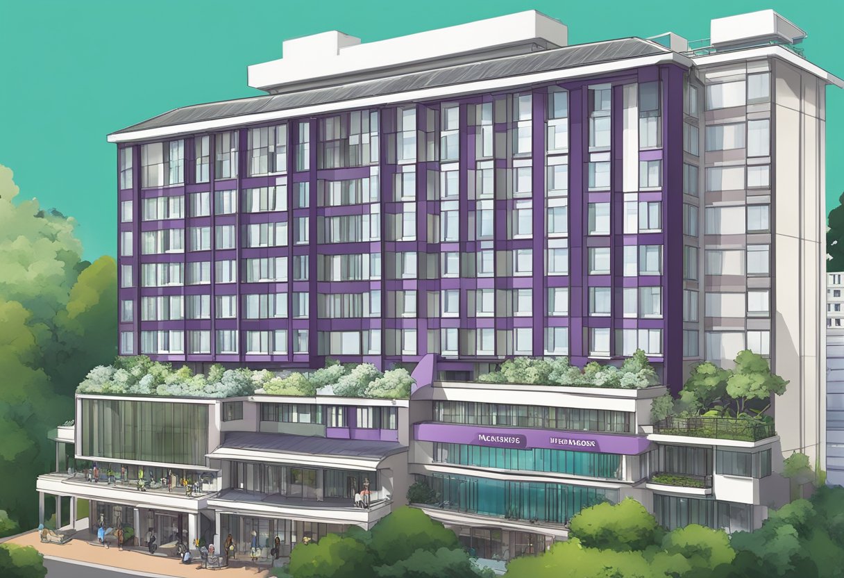 The Mercure Singapore on Stevens hotel offers luxurious services in a lush, green location