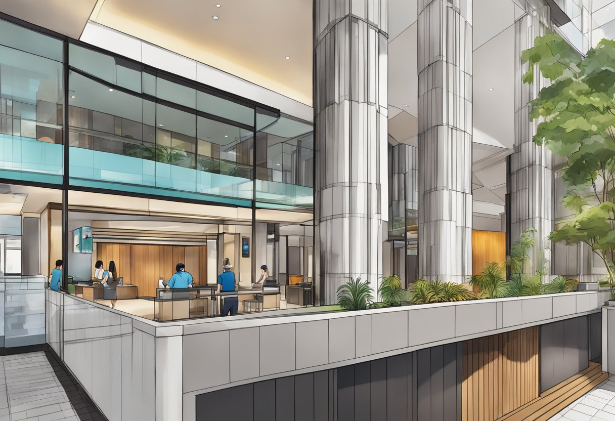 The ibis Singapore on Bencoolen, with its modern architecture and vibrant atmosphere, welcomes guests with a sleek lobby and a bustling front desk