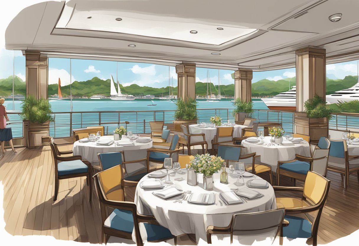 The Republic of Singapore Yacht Club offers a range of amenities and activities for its members, including sailing, dining, and social events