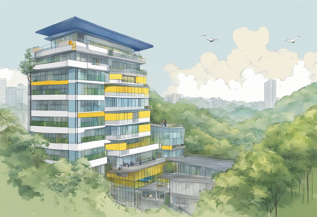 The ibis budget Singapore Mount Faber is easily accessible with a clear view of the surrounding area