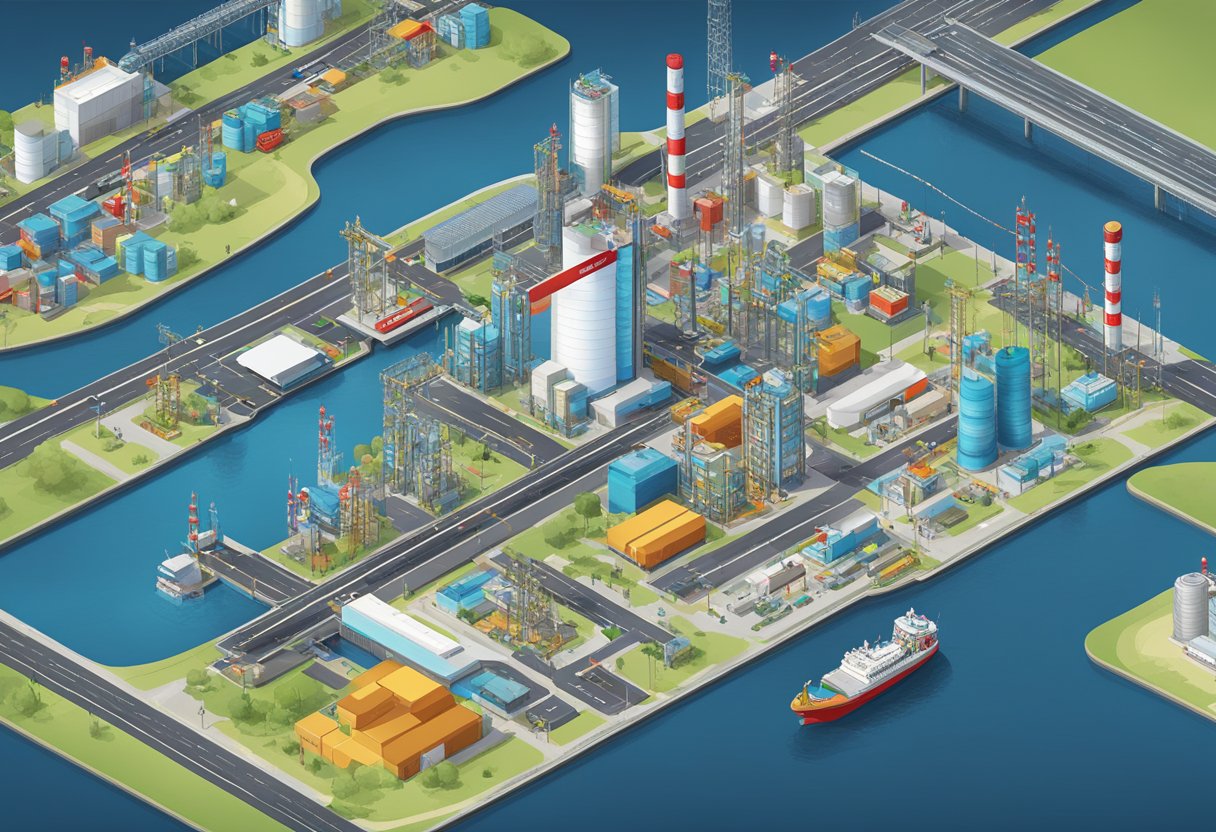 Sinopec Singapore's digital integration: sleek, modern interface connecting with customers for seamless, user-friendly experience