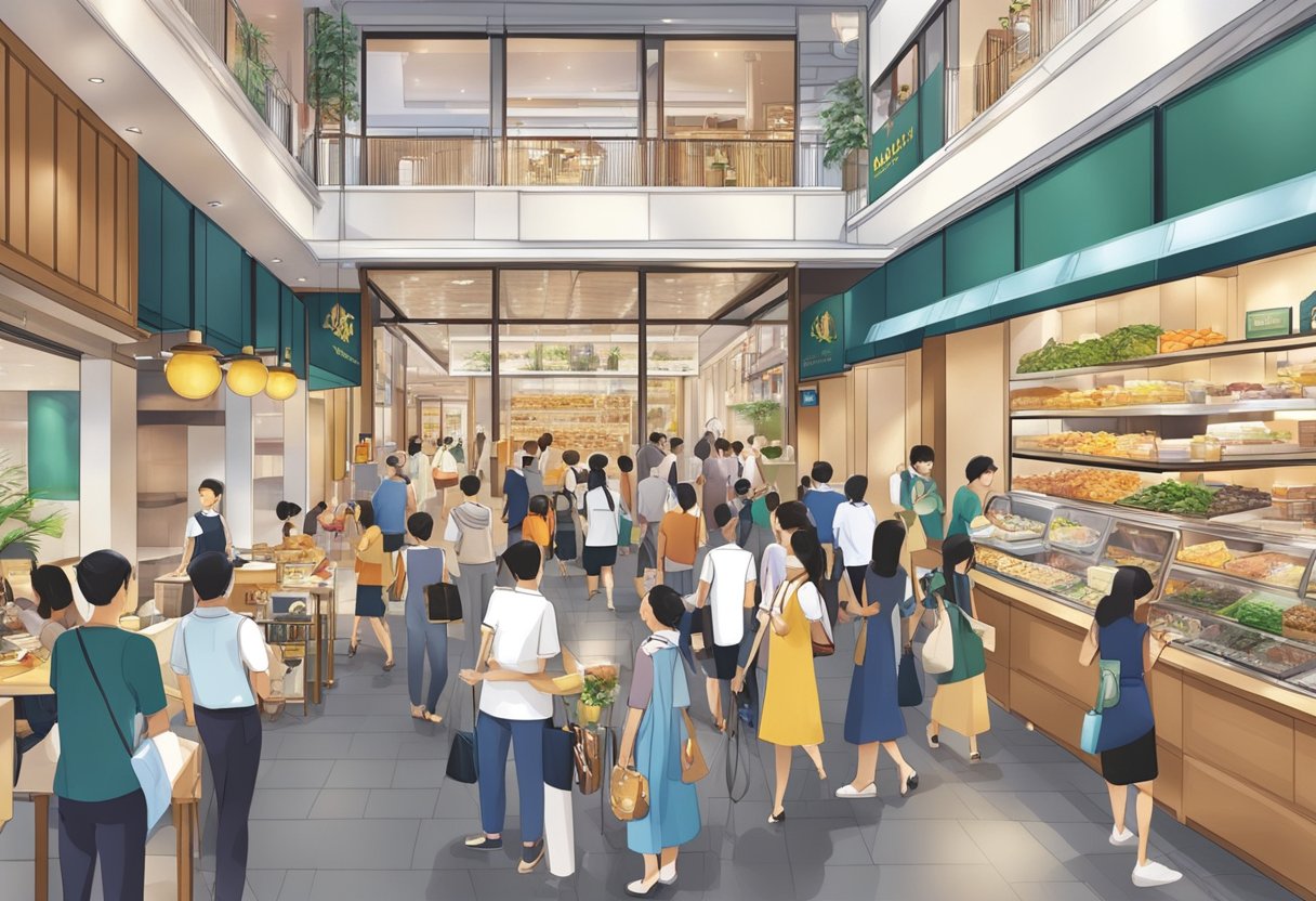 The bustling Kazo outlets in Singapore showcase easy accessibility for all customers