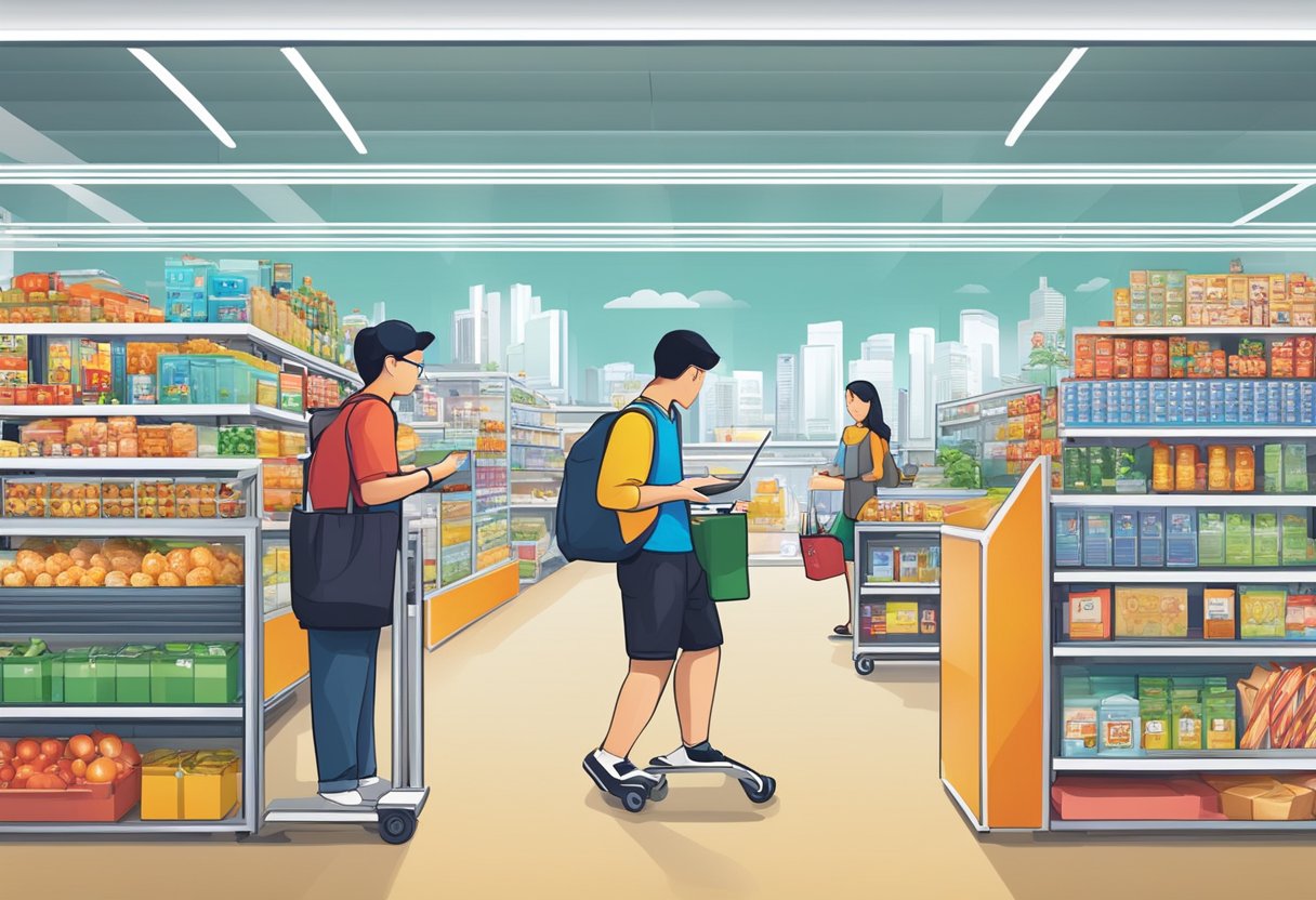 Partnerships form between RedMart and tech companies, showcasing innovative advancements in Singapore's online retail landscape