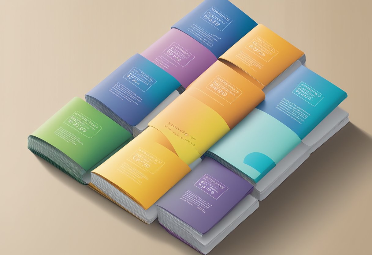A stack of colorful brochures with "Frequently Asked Questions fixed deposit Singapore" prominently displayed on the cover