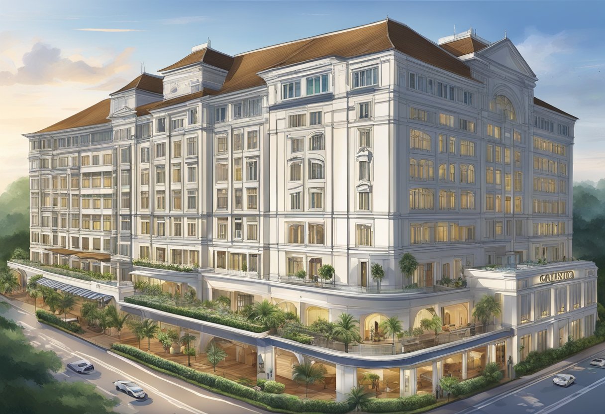 The Carlton Hotel in Singapore offers various facilities and services, including a swimming pool, fitness center, spa, and multiple dining options