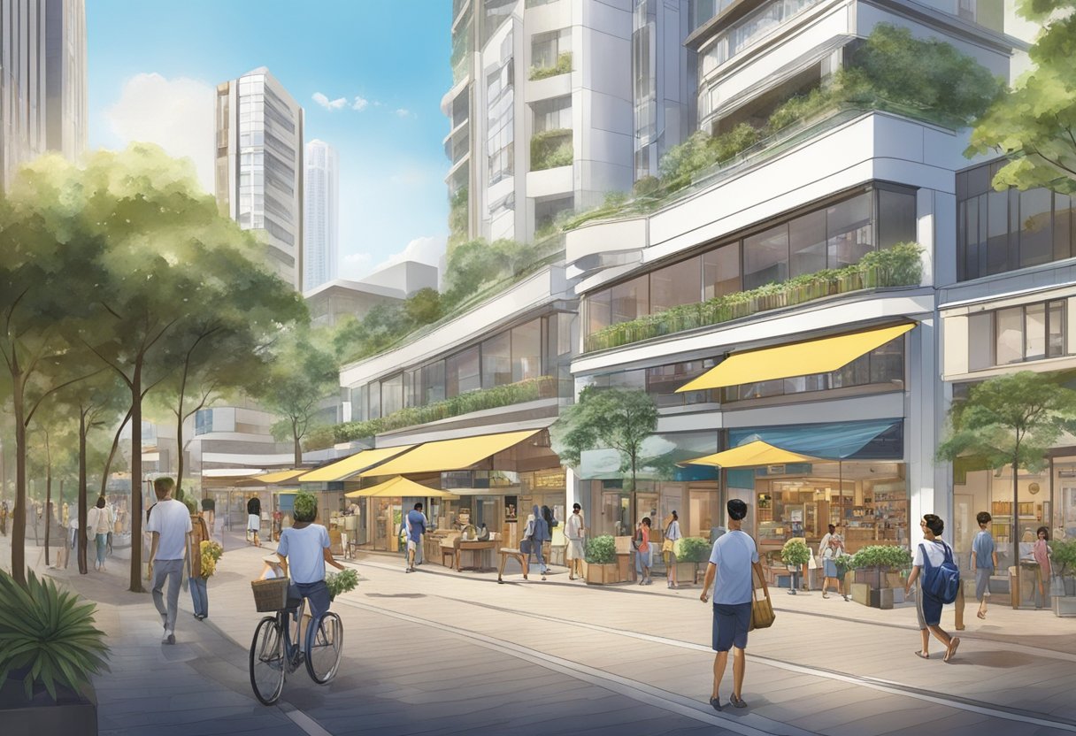 UE Square: A bustling mix of shops and leisure spaces on Clemenceau Avenue, Singapore