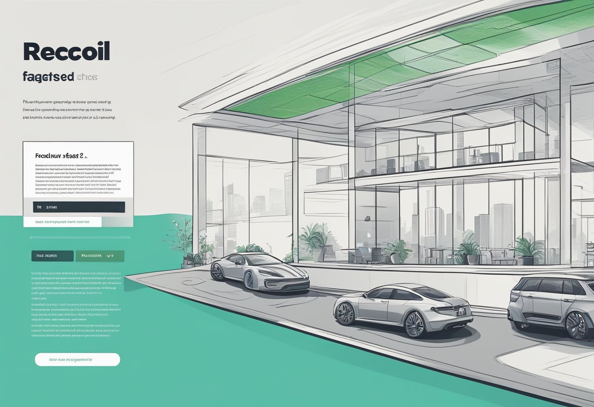 The "Frequently Asked Questions" page on Recoil Singapore's website features a clean and modern layout with bold headings and organized sections for easy navigation