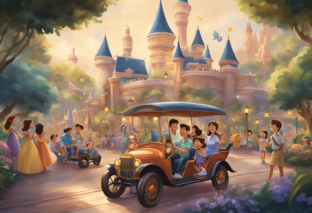 Families gather in Disney Singapore, enjoying attractions and bonding over magical experiences. Laughter and excitement fill the air as visitors engage with beloved characters and immerse themselves in a vibrant community