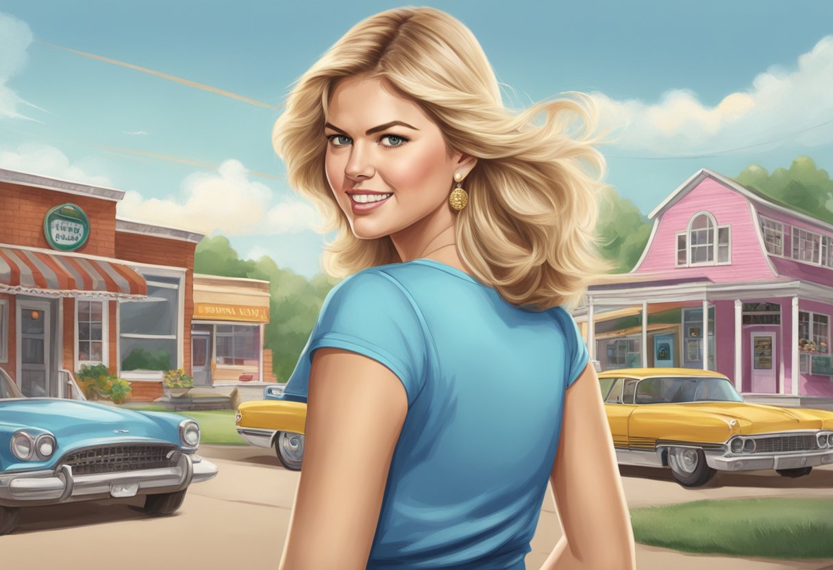 Kate Upton's early life and career beginnings: a small town, sports background, and modeling aspirations