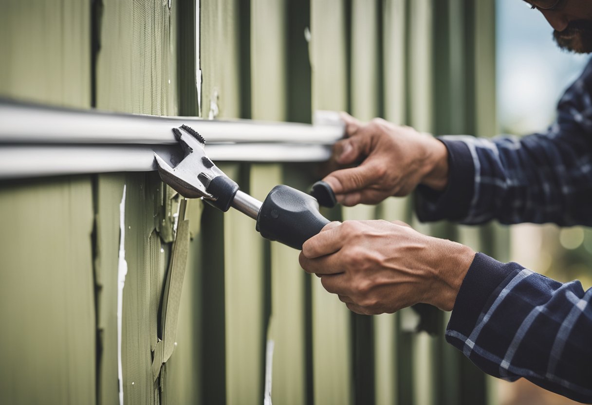 easiest siding to repair