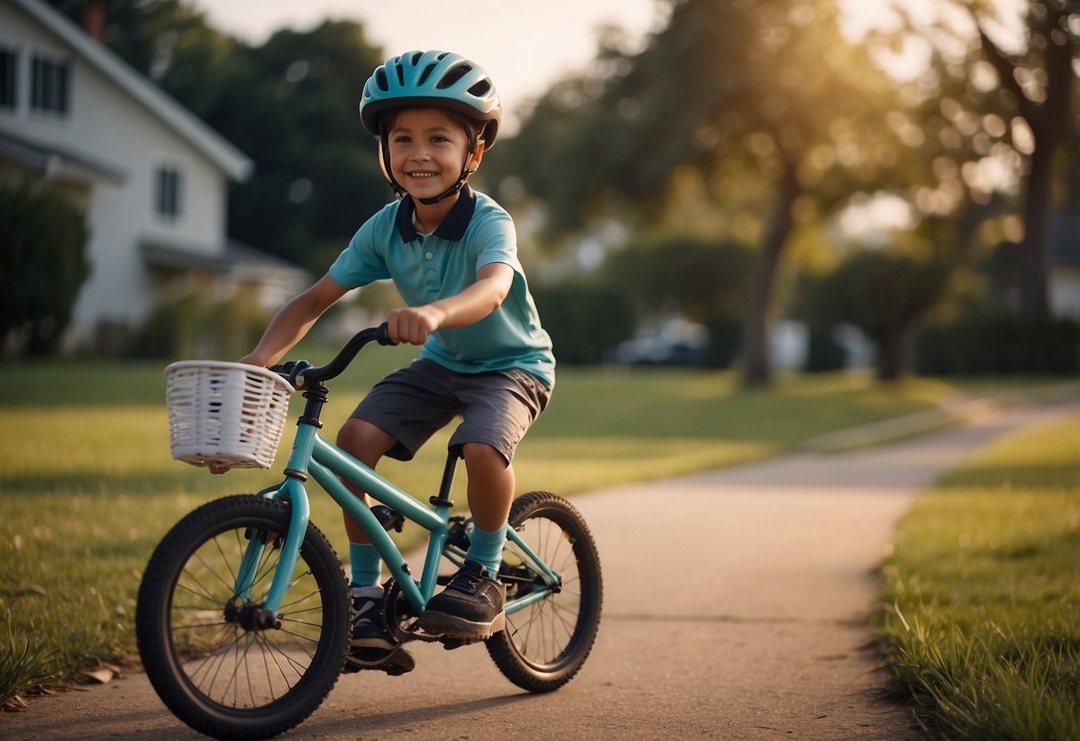 A 10-year-old can ride a bike confidently, tie their own shoelaces, and independently complete simple household chores