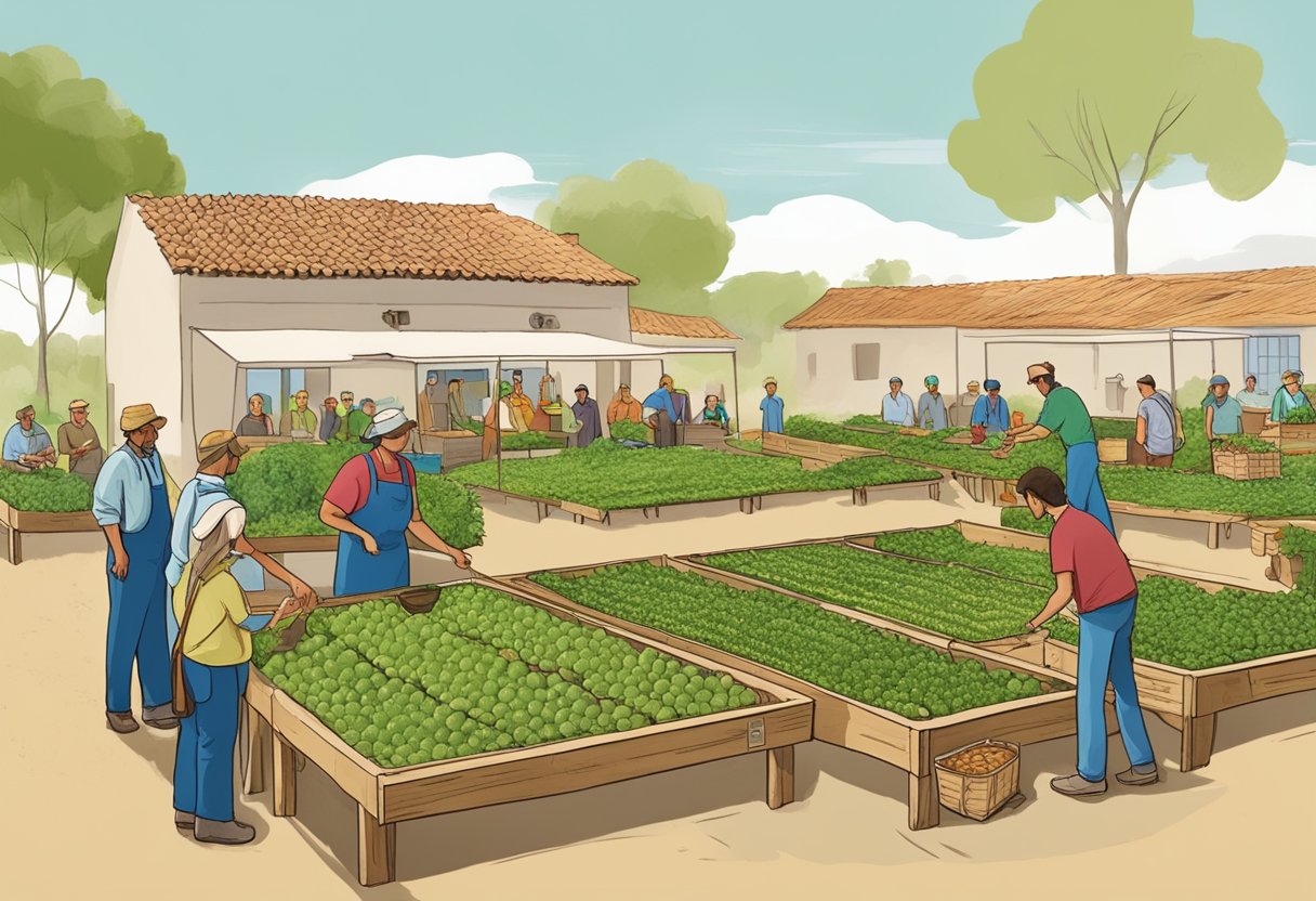 Community food cooperatives in Spain promoting sustainable agriculture through successful case studies