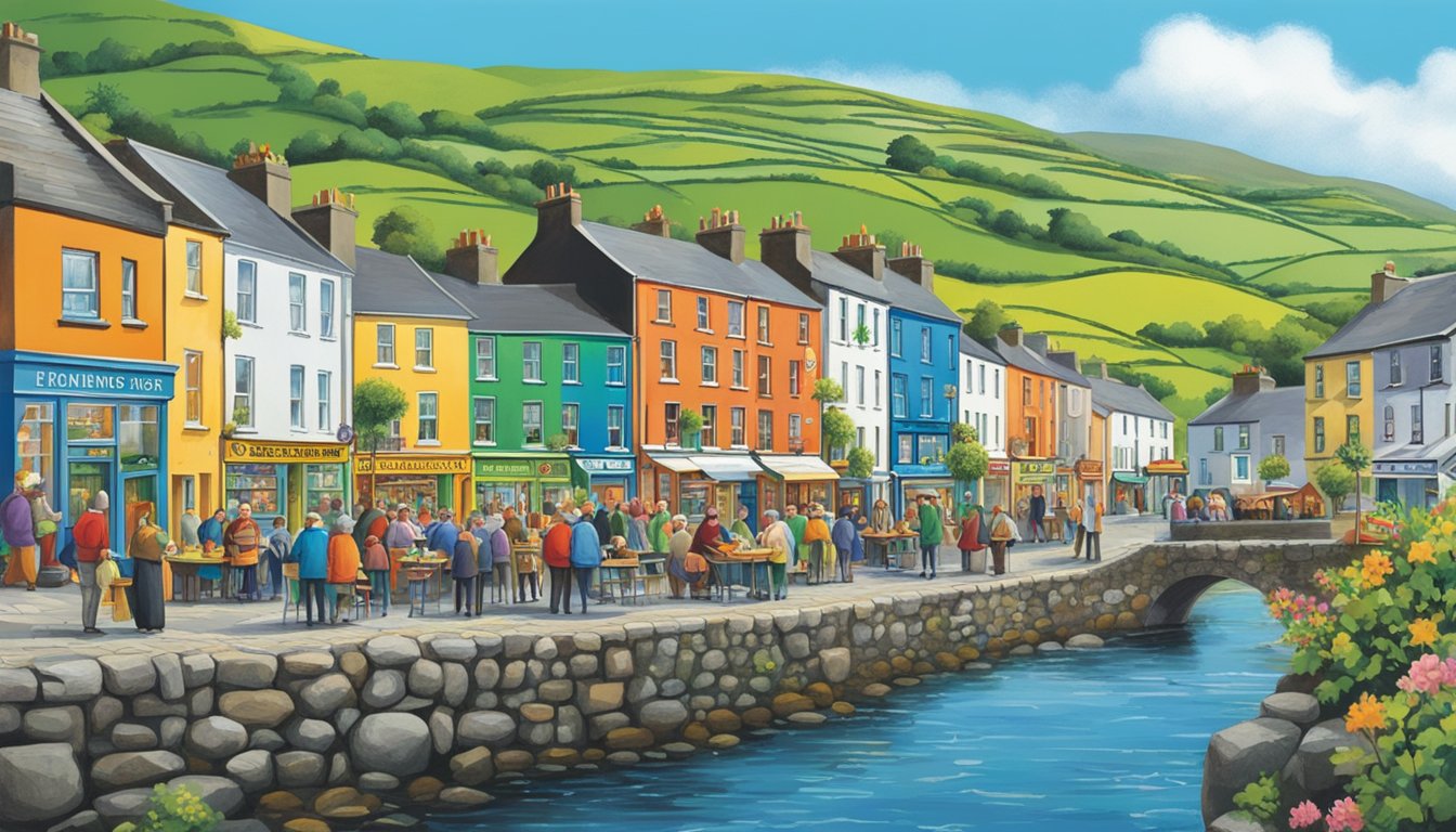 The vibrant Irish language influences daily life in County Kerry, from street signs to traditional music and dance, showcasing its economic and cultural significance
