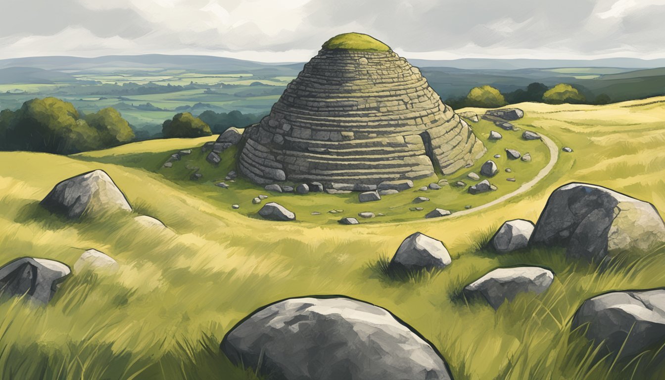 The Loughcrew Cairns stand tall, aligned with the equinoxes. The prehistoric site in Meath, Ireland, holds ancient mysteries waiting to be explored