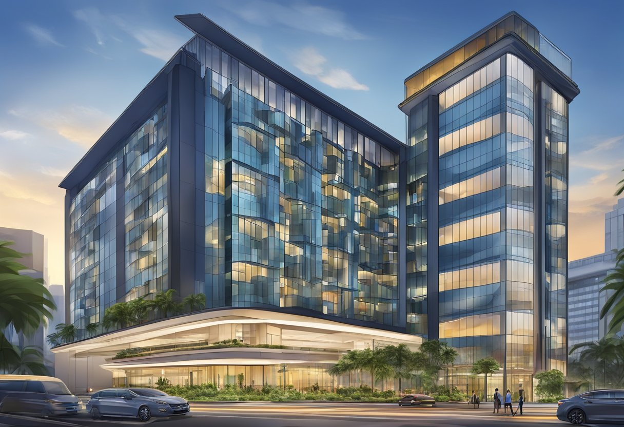 The Ambassador Transit Hotel at Terminal 3 in Singapore is a modern and bustling hub, with sleek architecture and a vibrant atmosphere