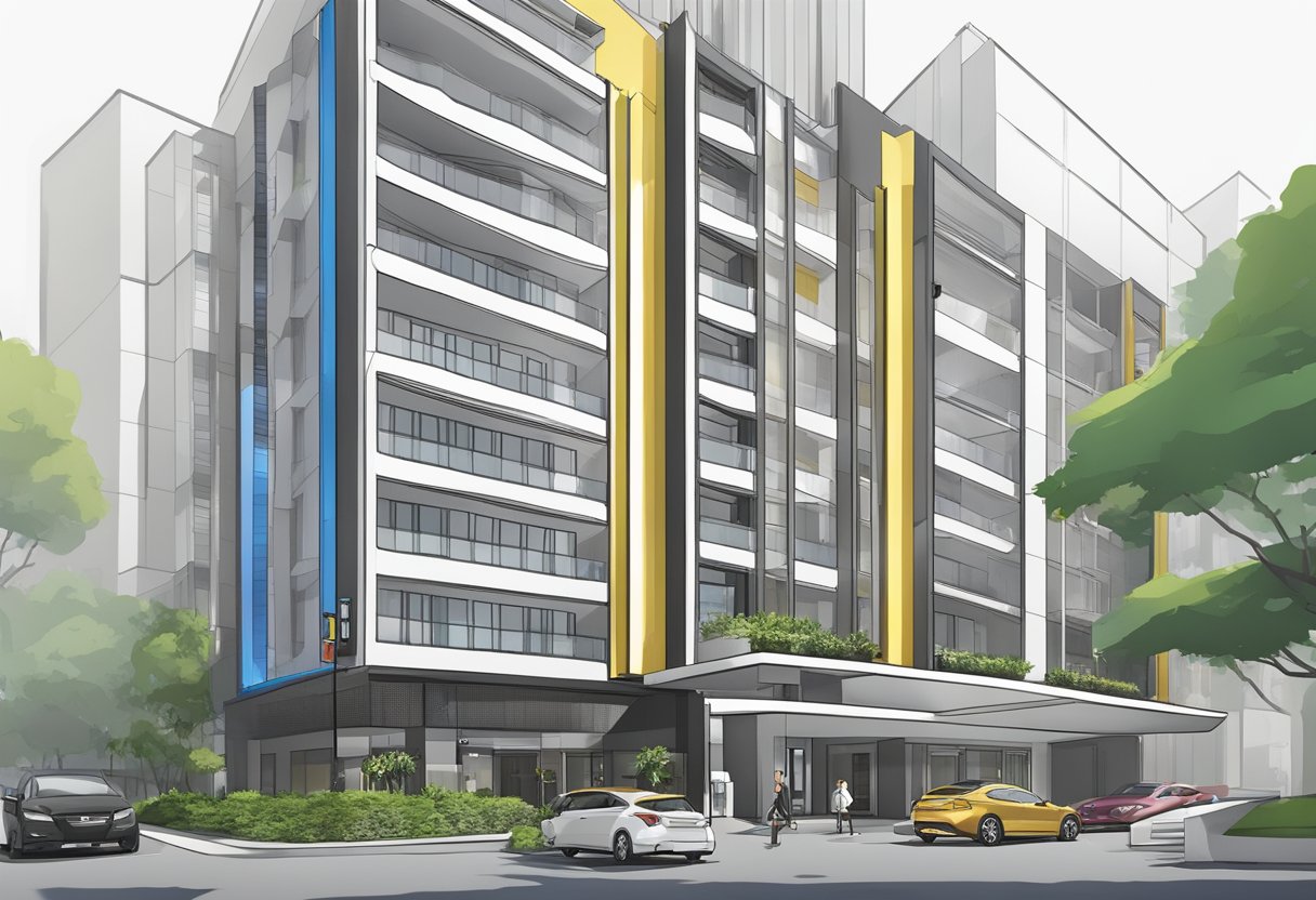 Hotel 81 Dickson, Singapore. A modern, accessible hotel with clear signage and ramps for easy entry