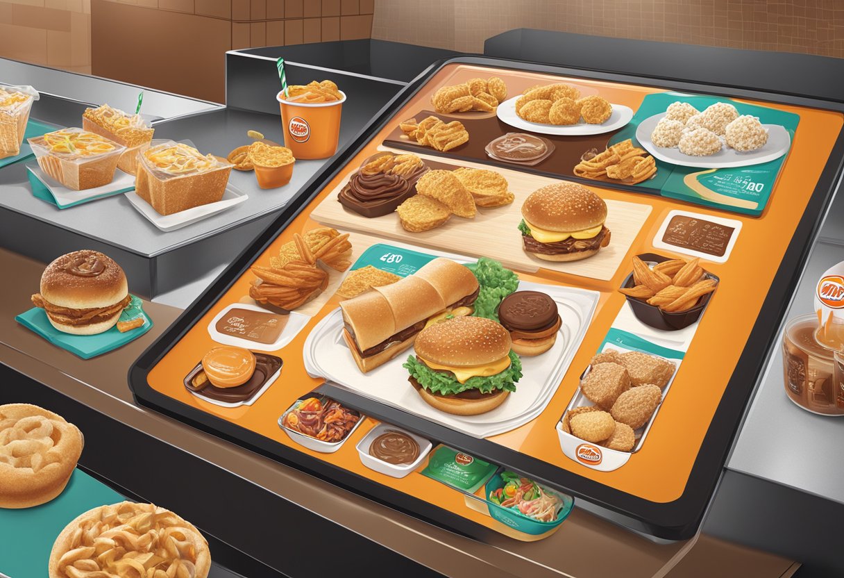 The menu board displays A&W Singapore's signature treats and highlights