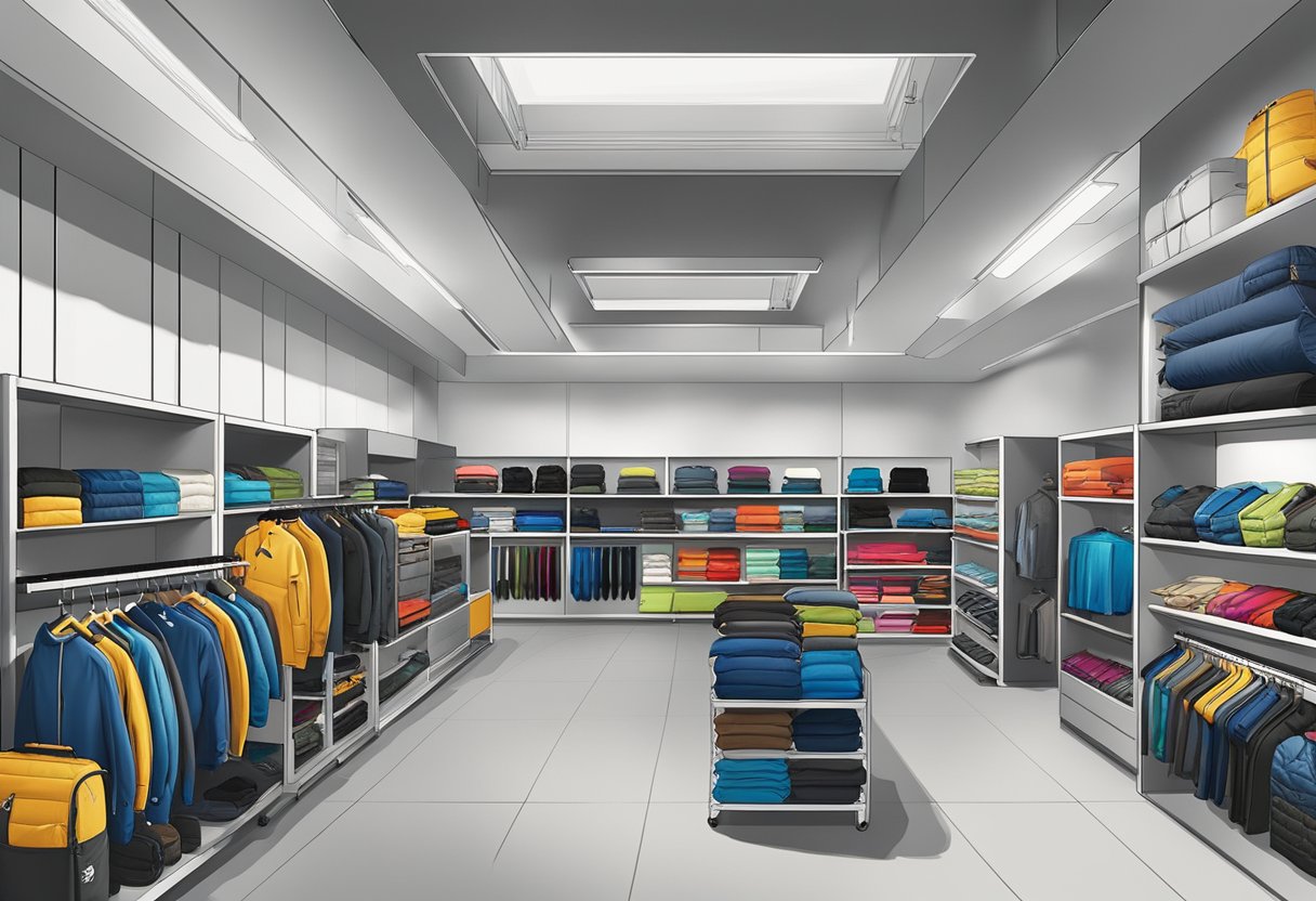 The North Face factory outlet in Singapore showcases a wide range of products and innovative designs