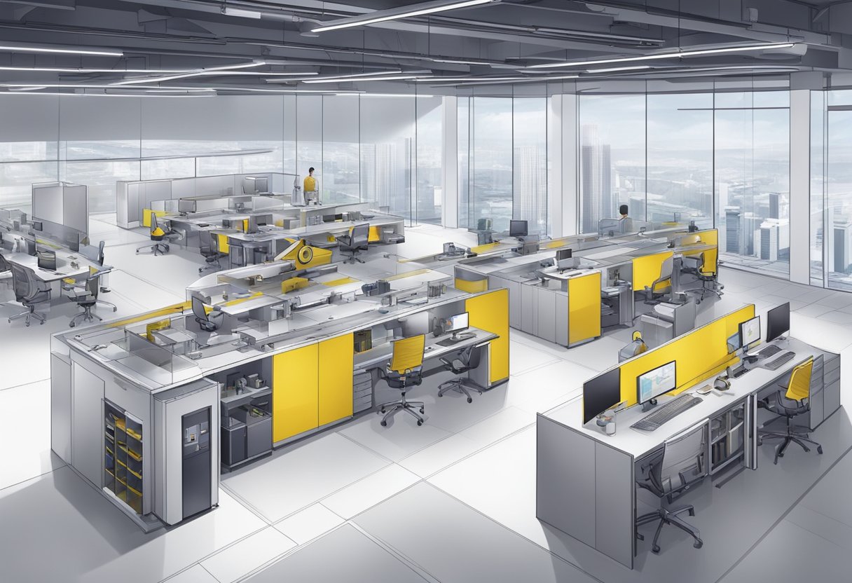 The Dyson Singapore Technology Centre hums with innovative energy, as engineers and designers collaborate amidst cutting-edge machinery and prototypes