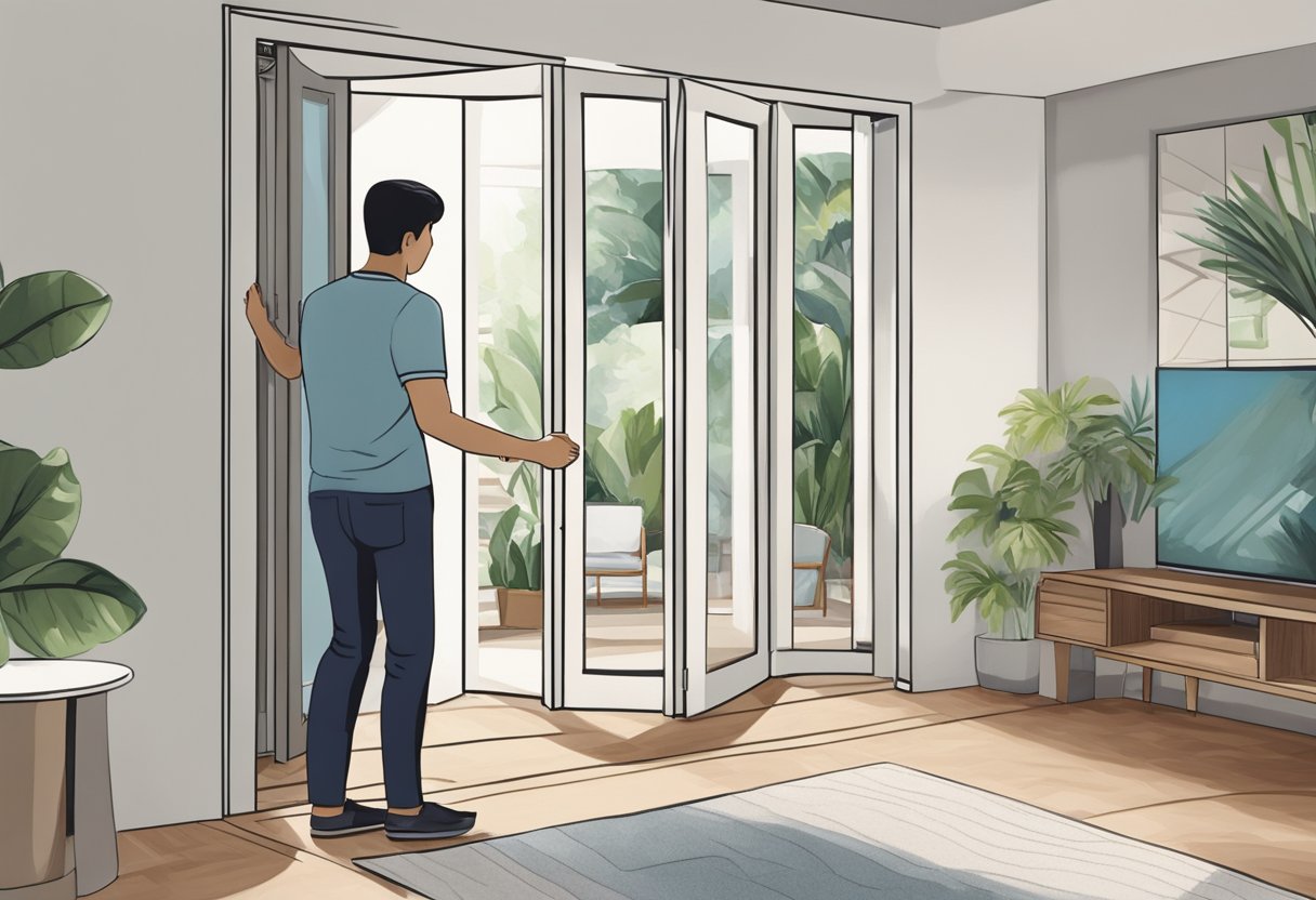 Folding Door Singapore SpaceSaving Solutions for Your Home or Office