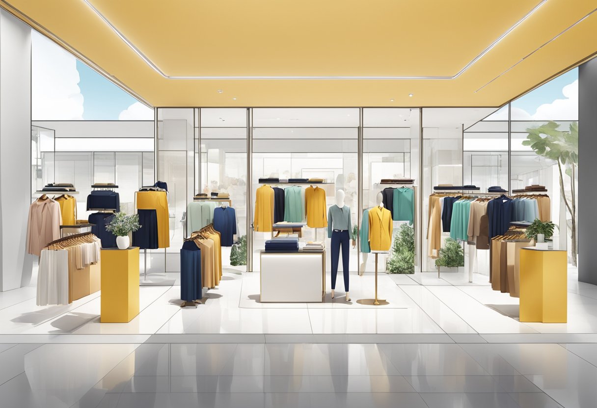 Vibrant storefronts showcase sleek fashion and design at Mango outlets in Singapore