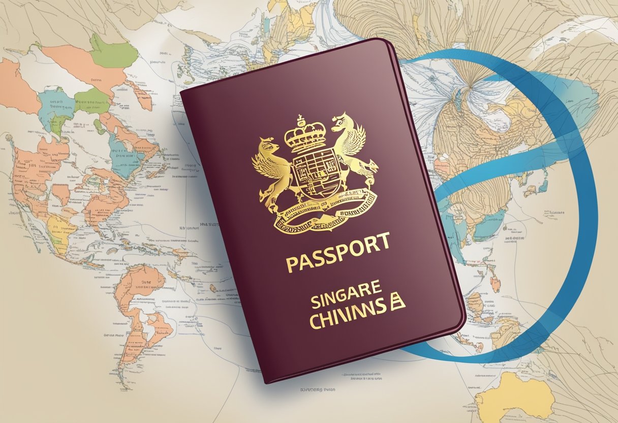 Passport flying from Singapore to China, visa-free
