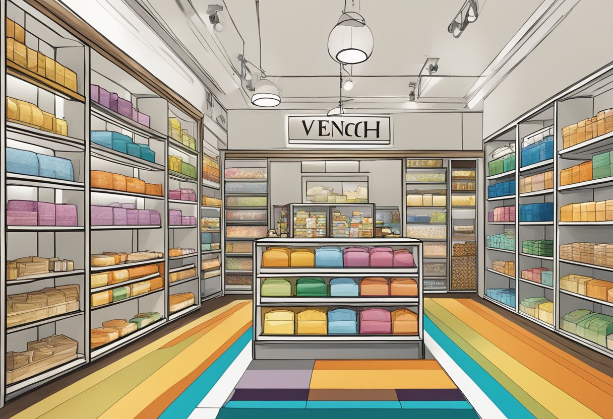 A colorful display of Venchi Singapore's frequently asked questions, with a variety of questions and answers arranged in an organized and visually appealing manner