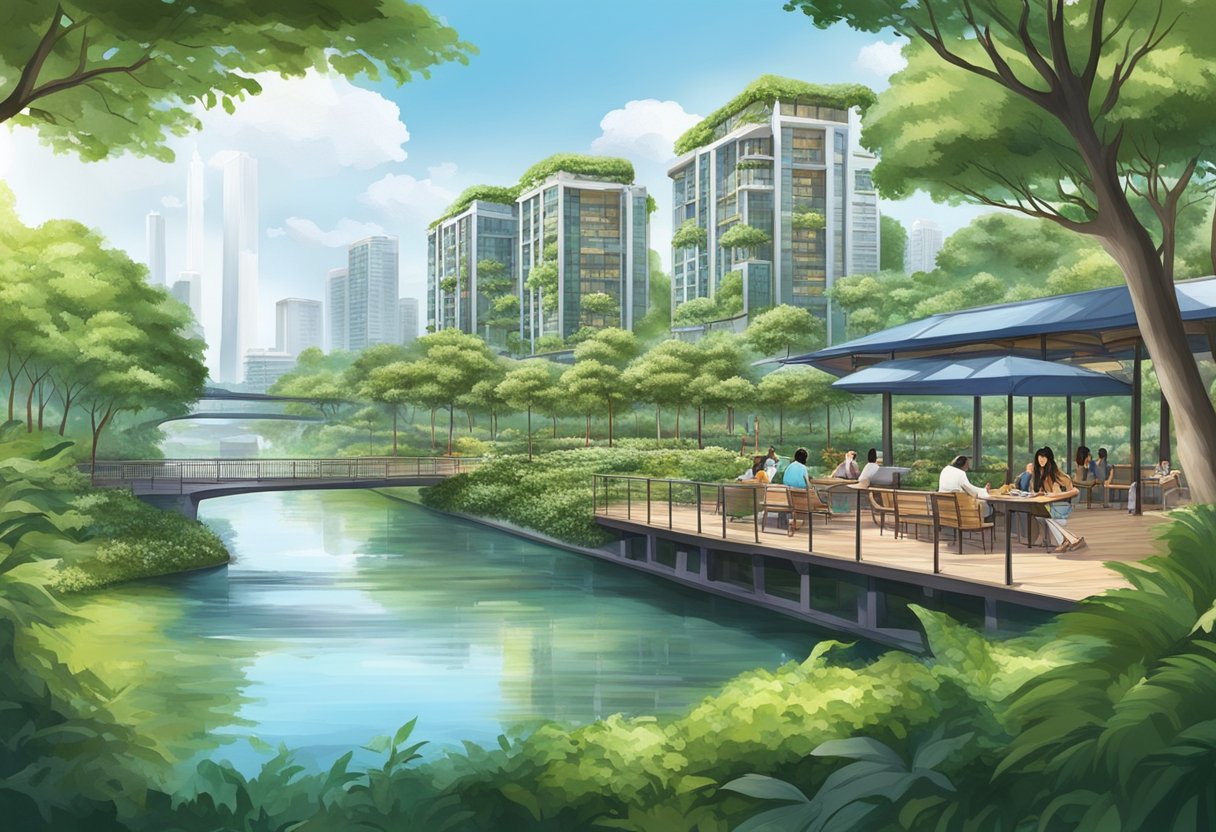 The serene Furama RiverFront, with its lush greenery and tranquil waters, offers a peaceful escape from the hustle and bustle of Havelock Road in Singapore